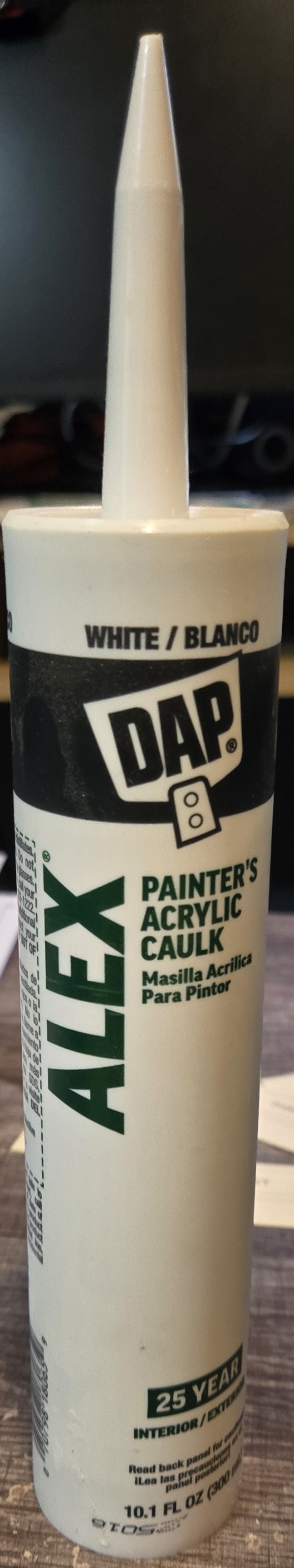 DAP Painter's Acrylic Caulk (White/Blanco)